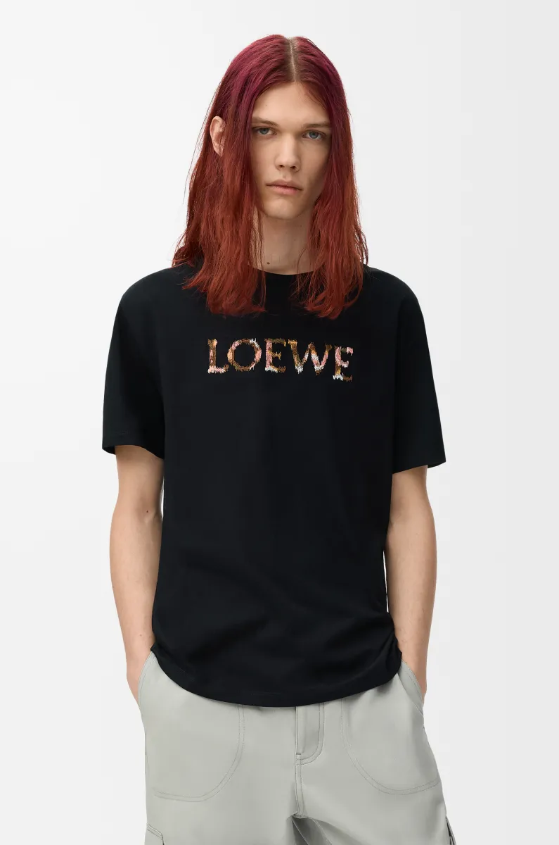 棉质宽松版型 T 恤