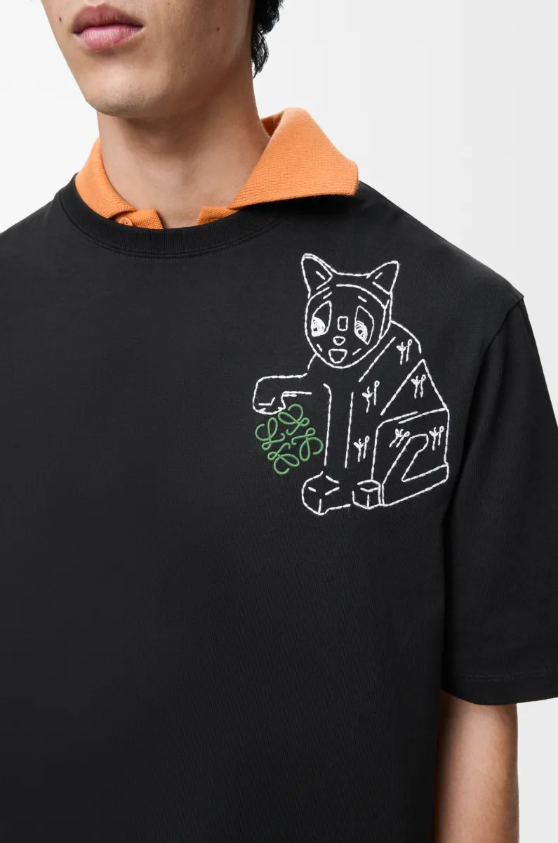 棉质宽松版型 T 恤