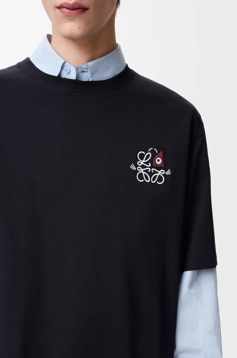 棉质宽松版型 T 恤