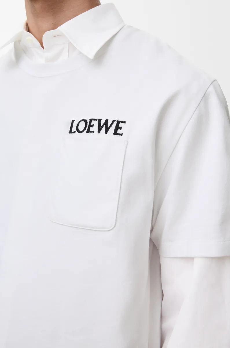 棉质宽松版型 T 恤