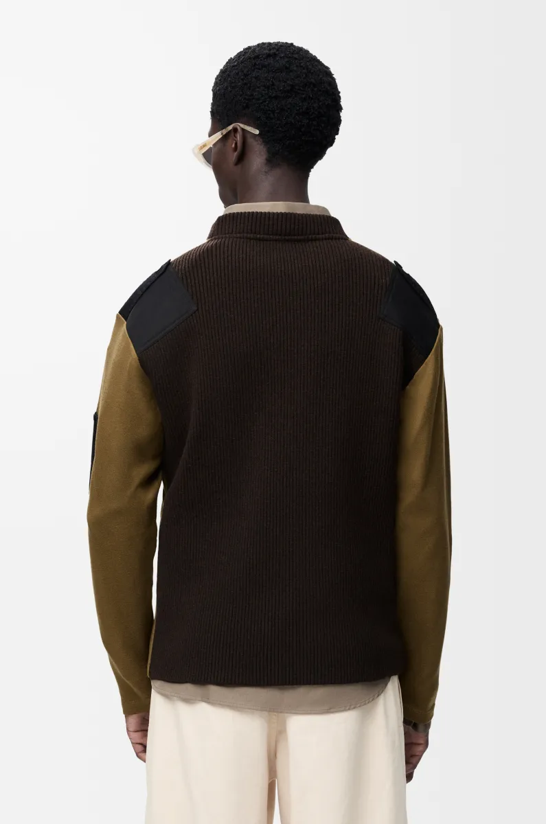 棉质混纺长袖上衣