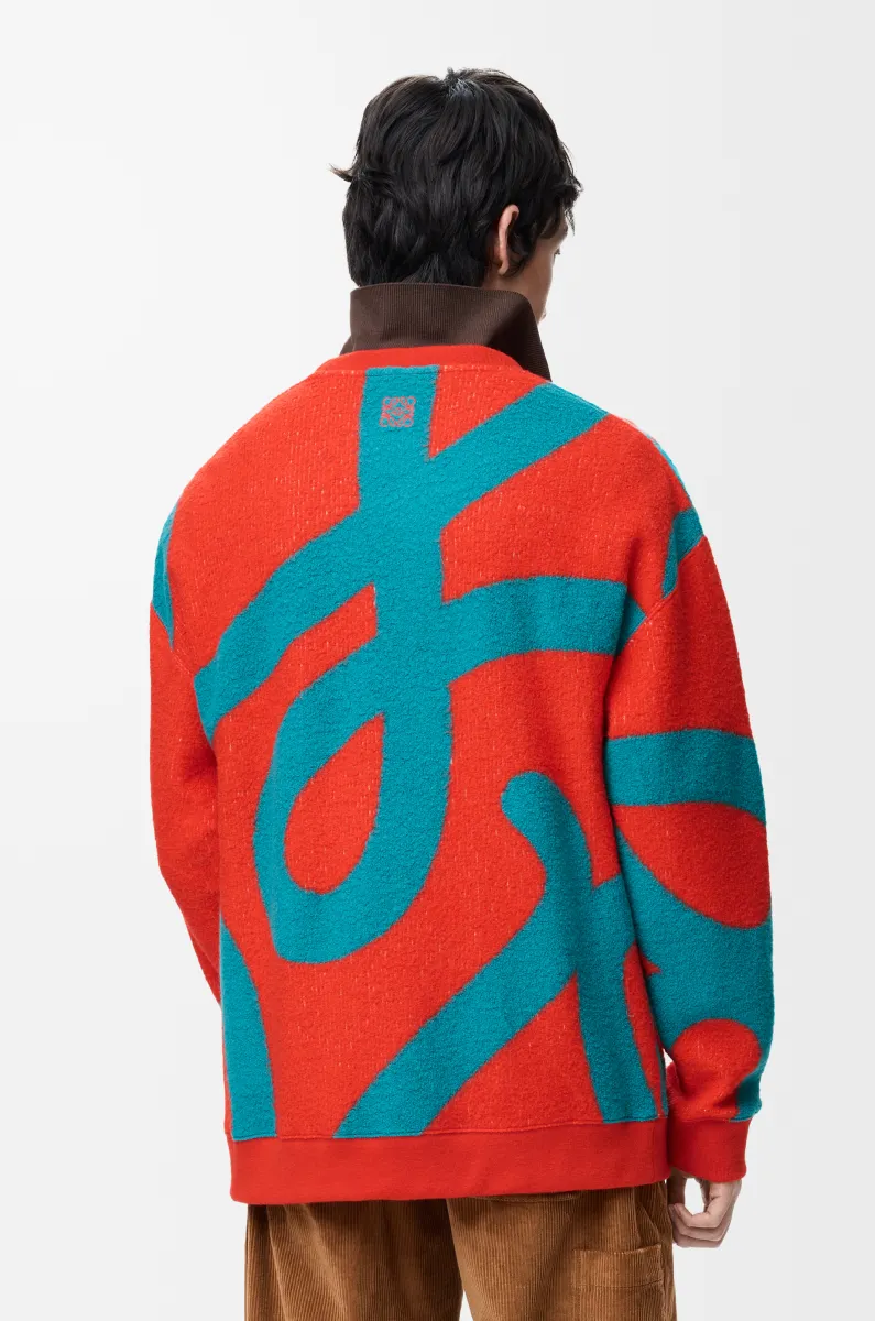 羊毛和棉质运动卫衣