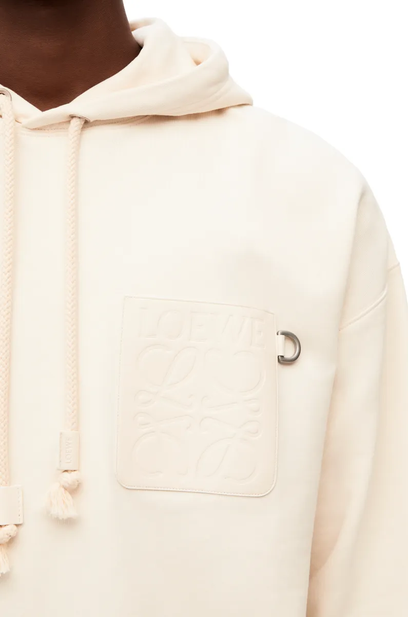 棉质 Anagram 贴袋连帽卫衣