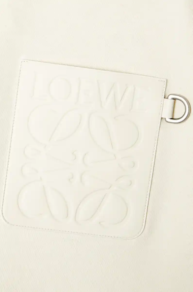 棉质 Anagram 贴袋连帽卫衣