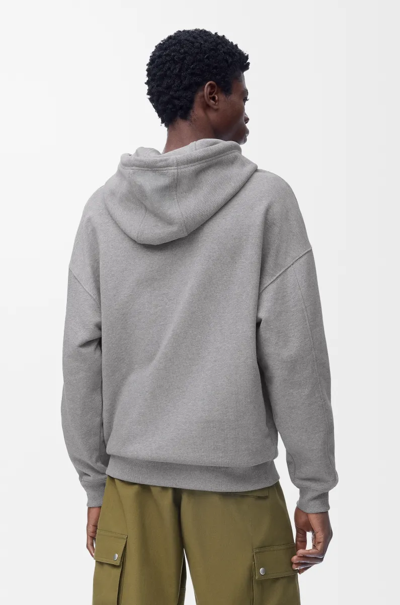 棉质宽松版型连帽卫衣