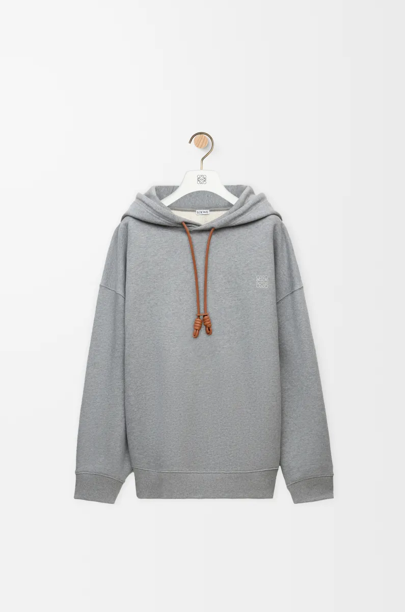 棉质宽松版型连帽卫衣