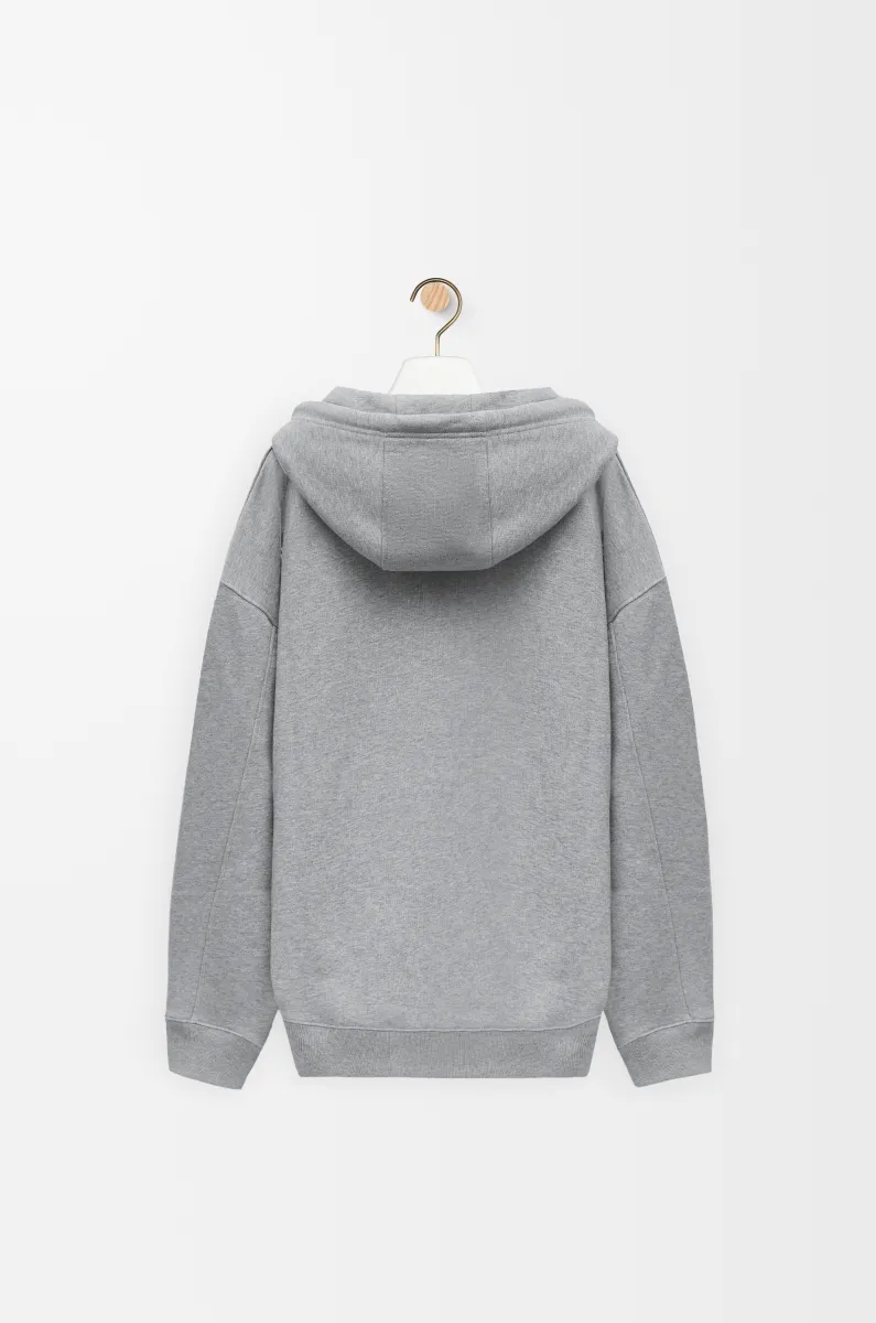 棉质宽松版型连帽卫衣