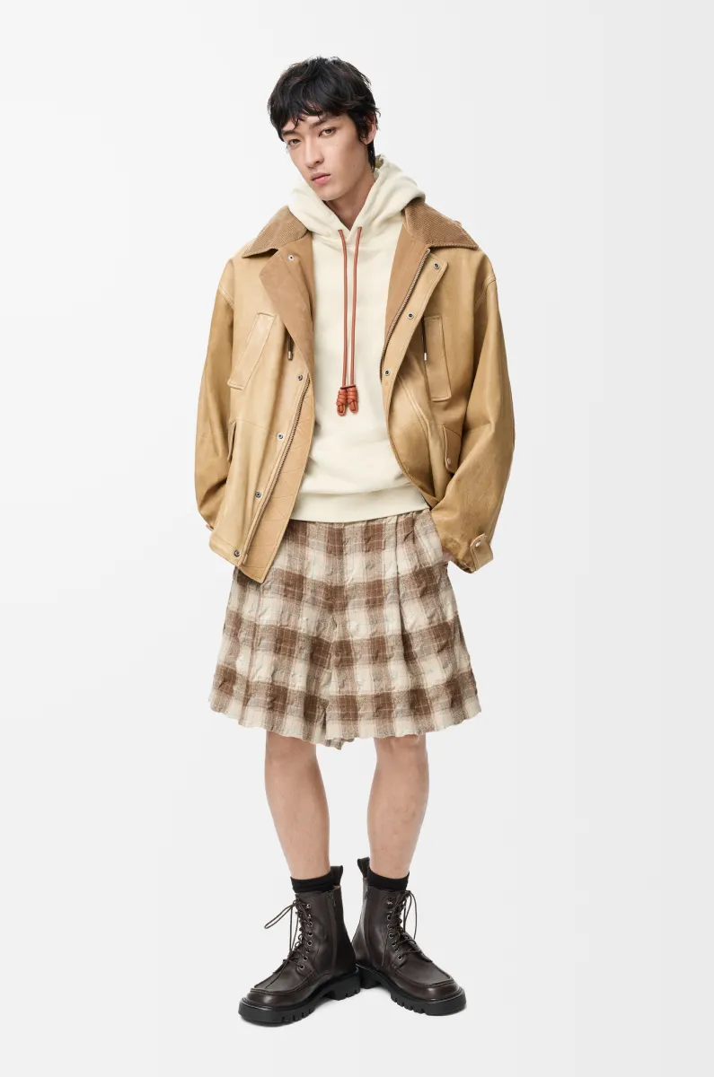 棉质宽松版型连帽卫衣