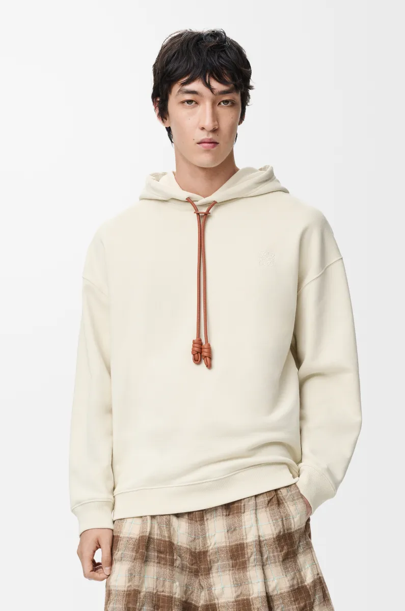 棉质宽松版型连帽卫衣