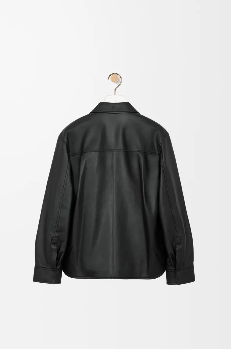 纳帕羊皮革外套衬衫