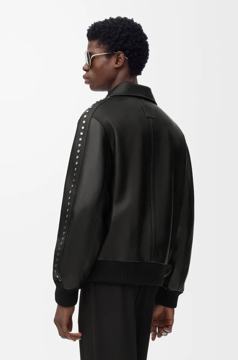 纳帕羊皮革飞行员夹克