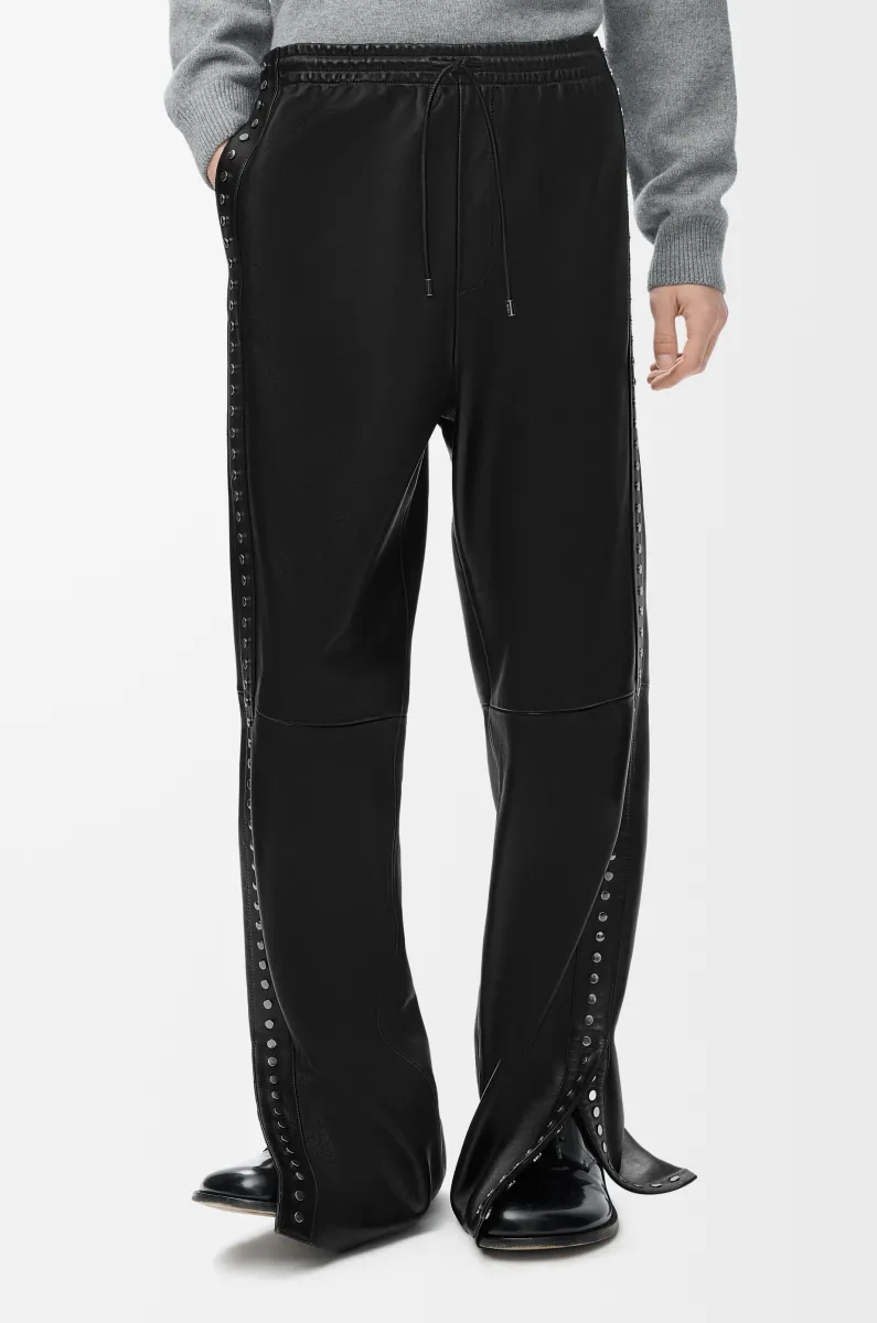 纳帕羊皮革长裤