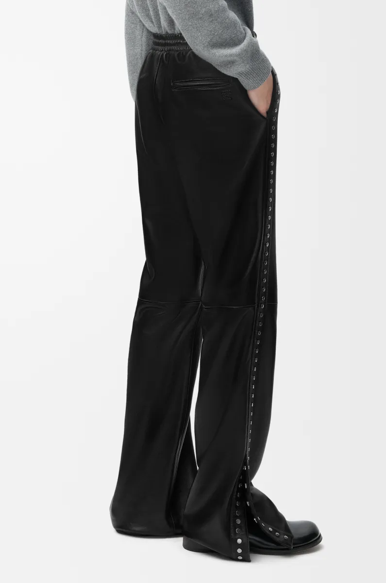 纳帕羊皮革长裤