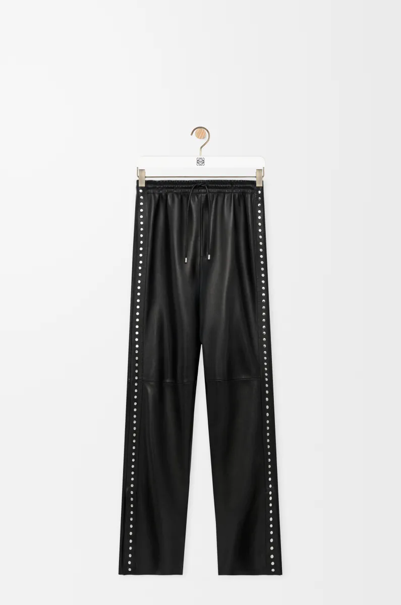 纳帕羊皮革长裤