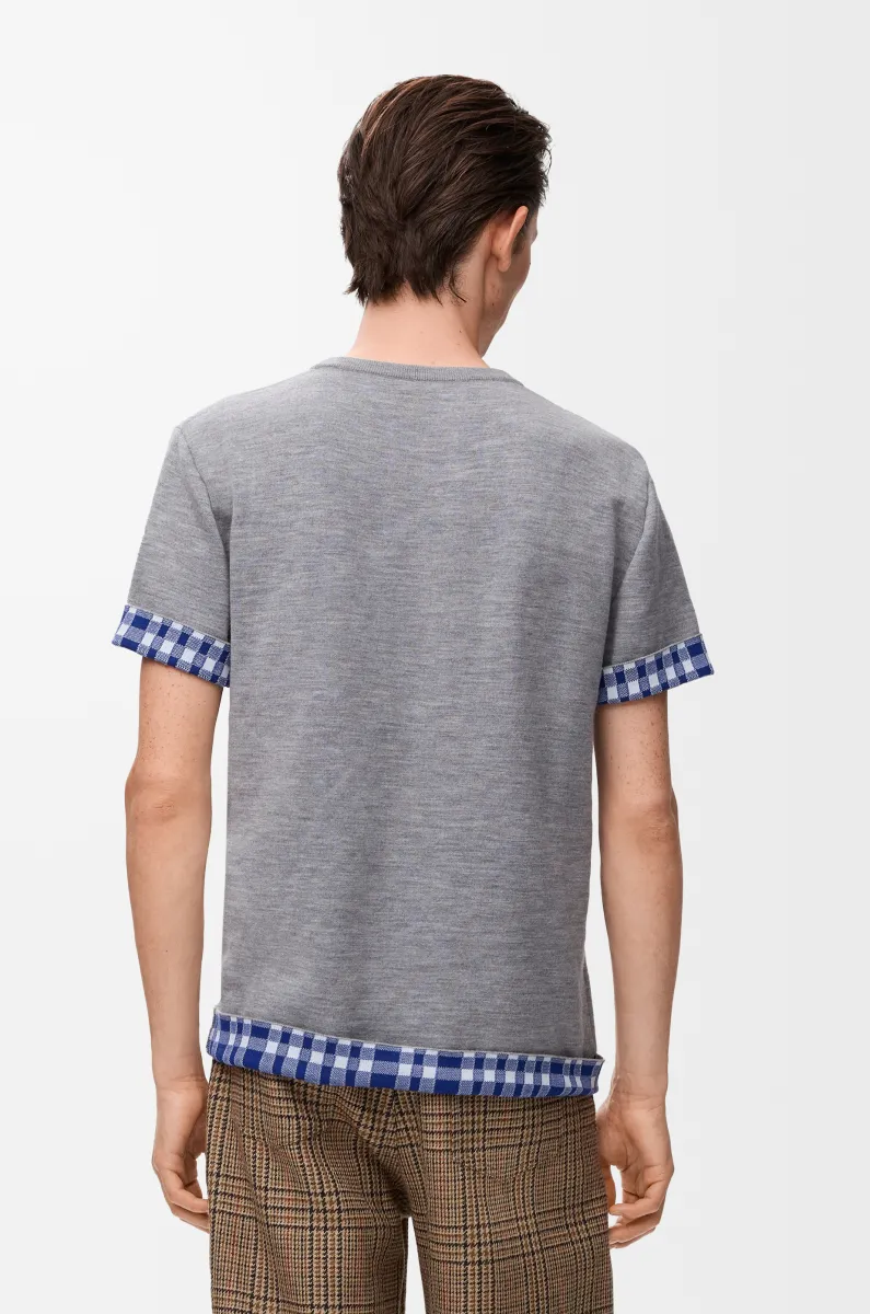 羊毛和棉质上衣