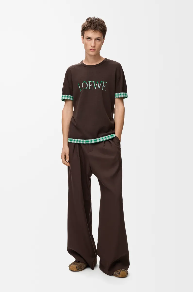 羊毛和棉质上衣