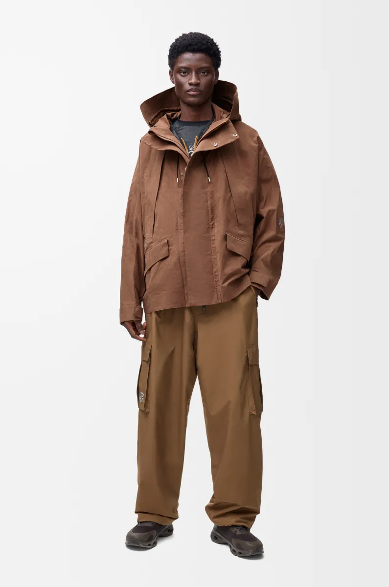 科技棉质短款派克大衣