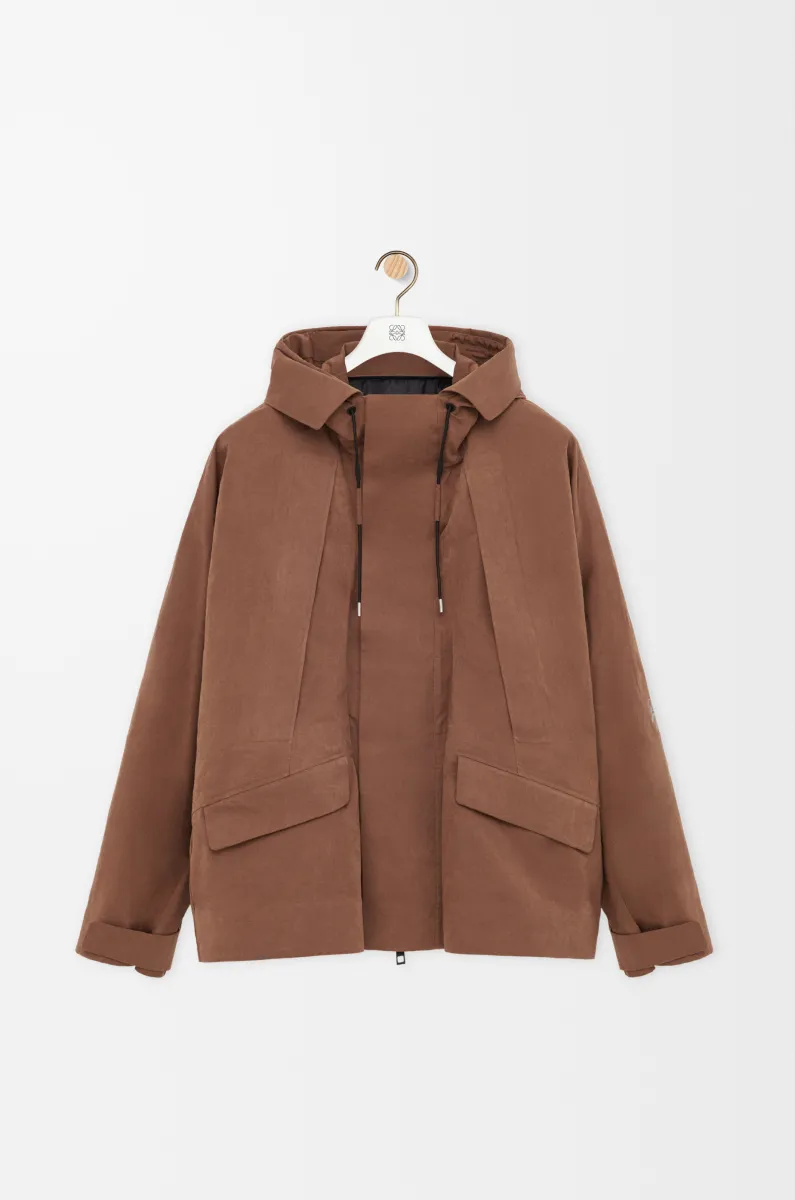 科技棉质短款派克大衣