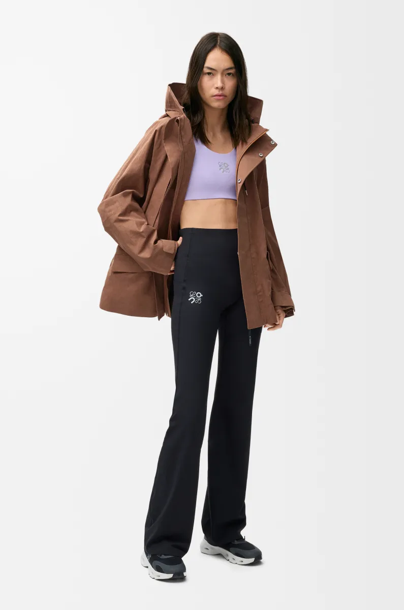 科技棉质短款派克大衣