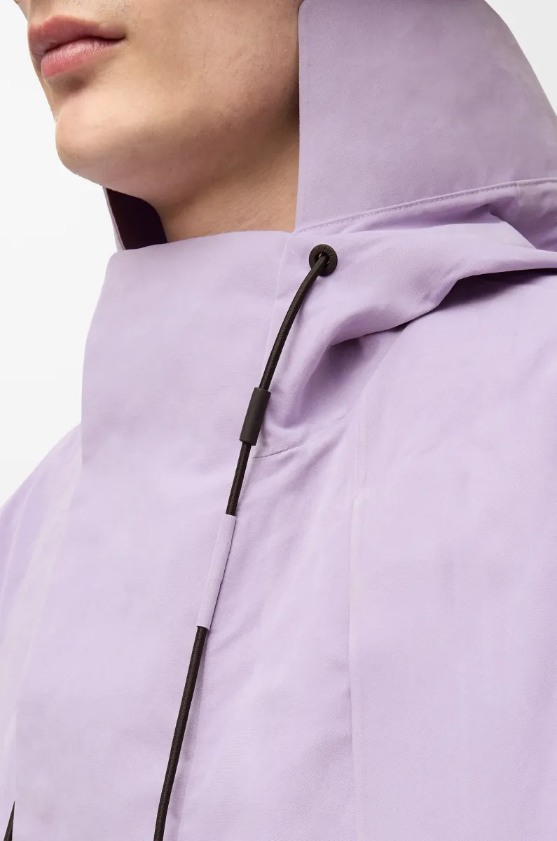 科技棉质短款派克大衣