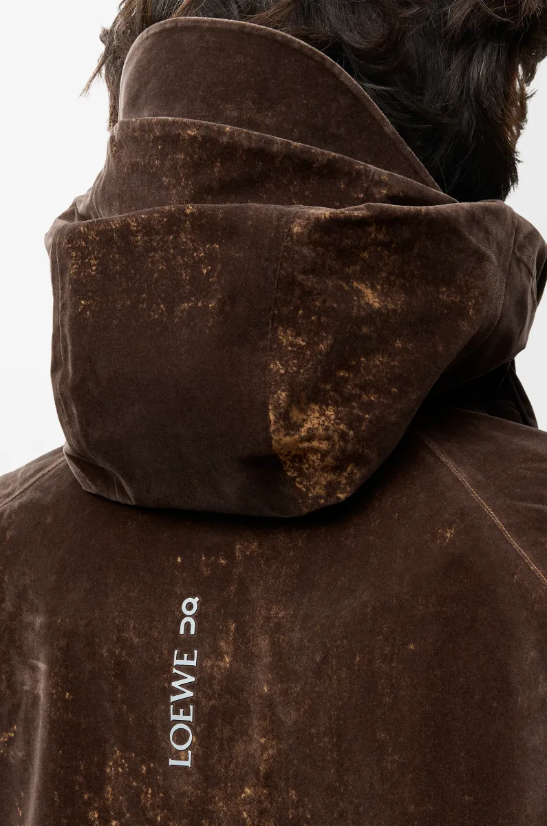 植绒科技面料夹克