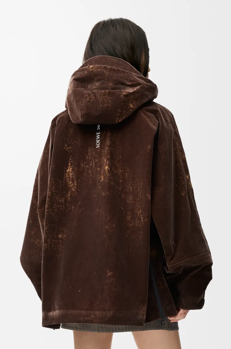 植绒科技面料夹克