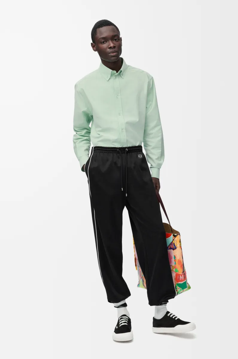 科技平纹针织运动裤