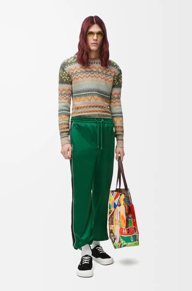 科技平纹针织运动裤