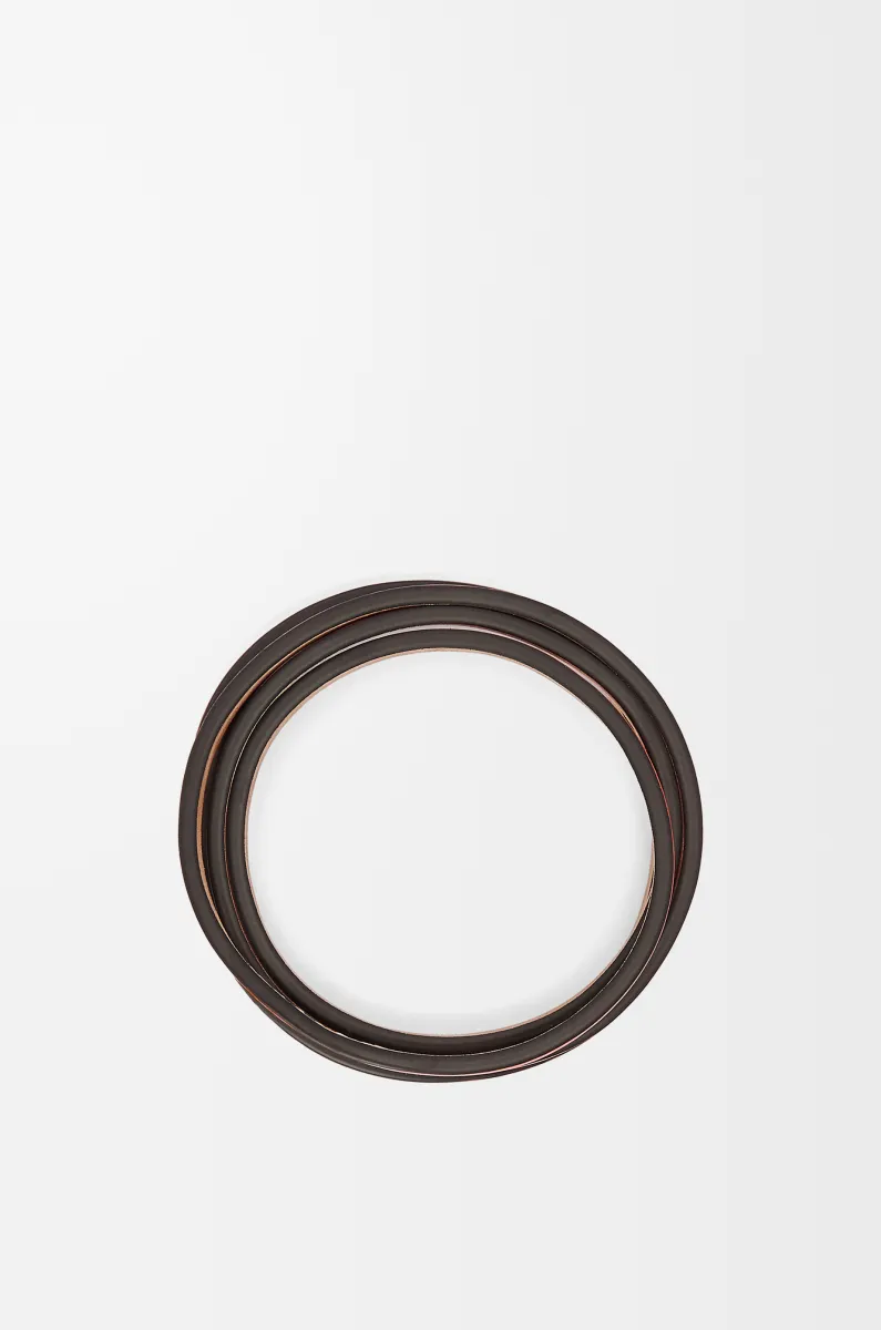 经典牛皮革双手镯