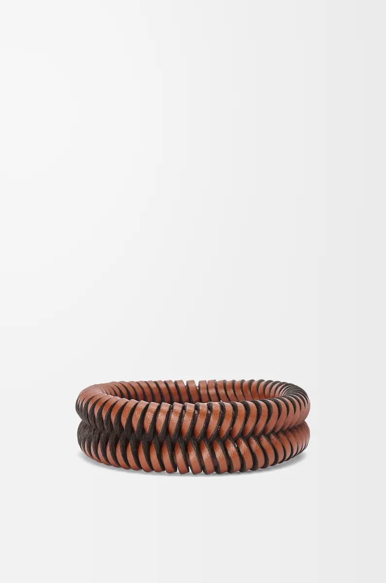 经典牛皮革互扣手镯