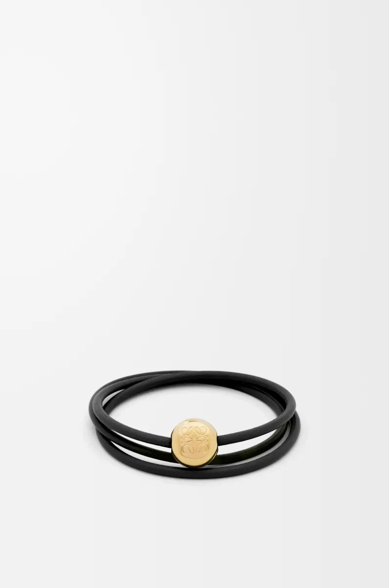 牛皮革 Pebble 手链