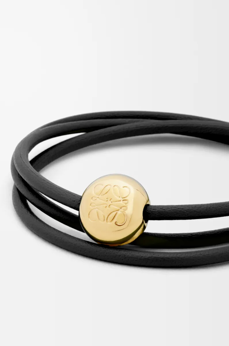 牛皮革 Pebble 手链