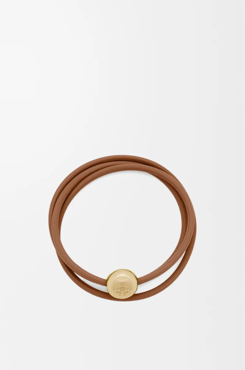 牛皮革 Pebble 手链