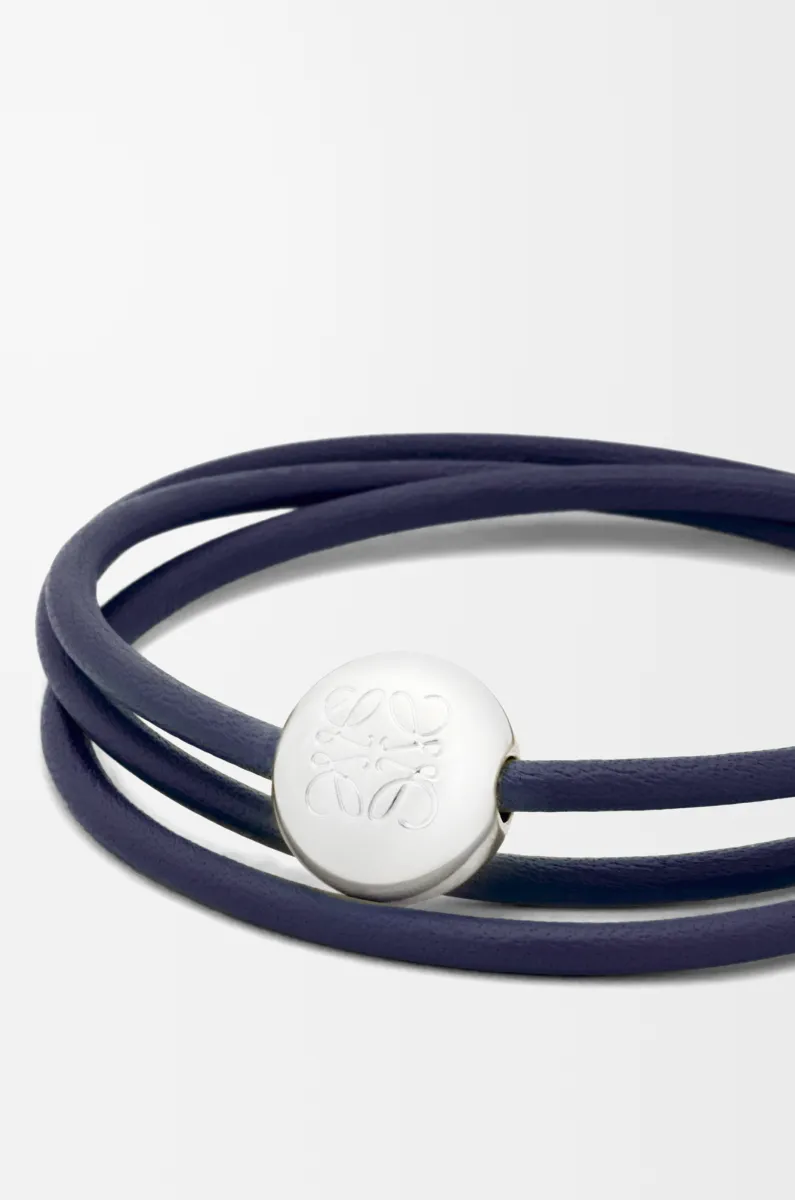 牛皮革 Pebble 手链