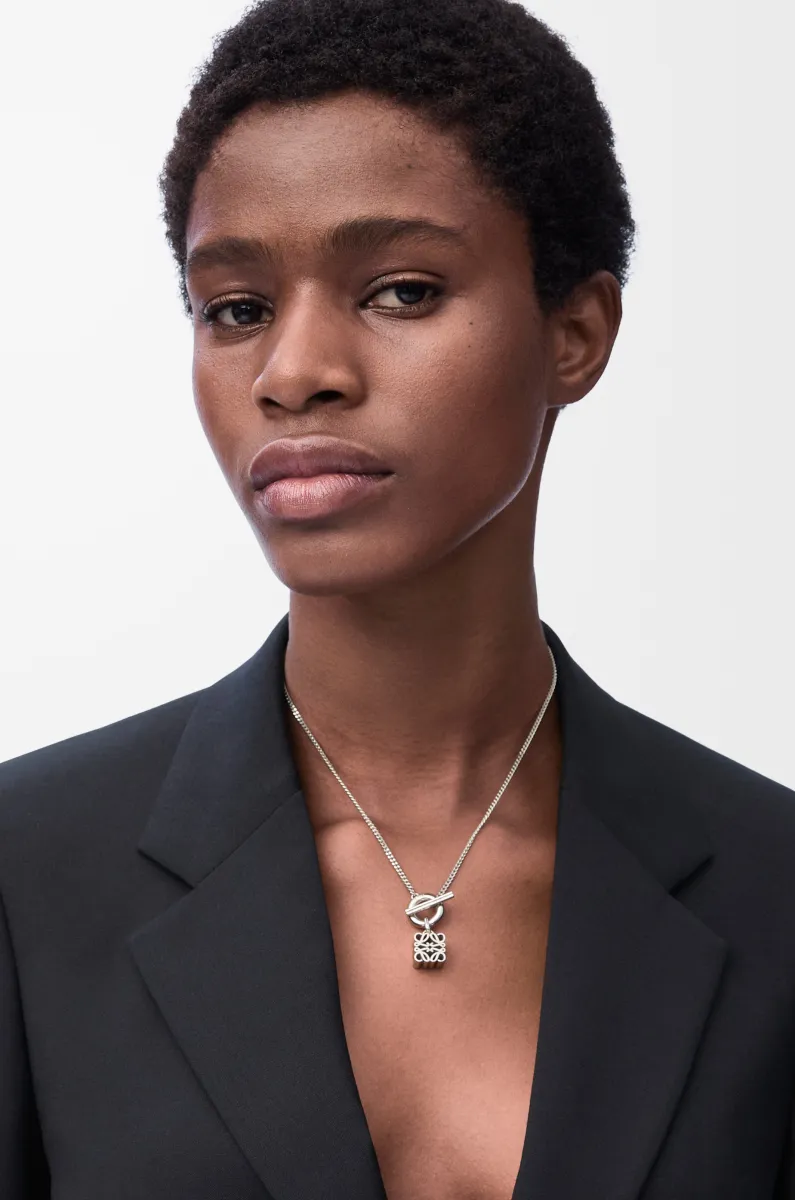 银质 Anagram 挂坠