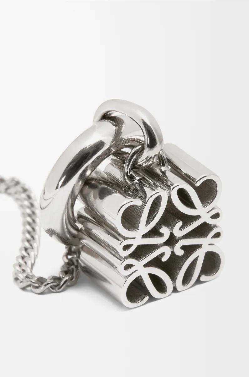 银质 Anagram 挂坠