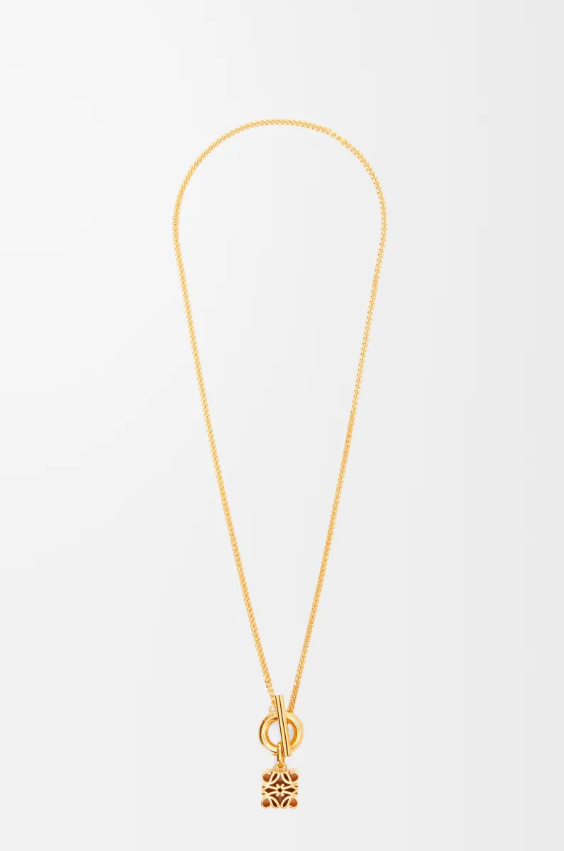 银质 Anagram 挂坠