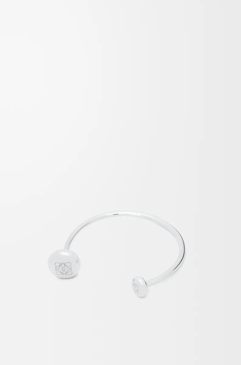 银质 Anagram Pebble 手镯