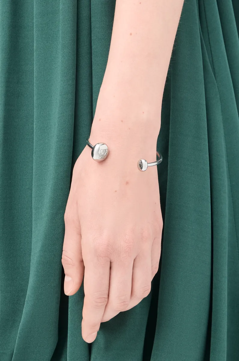 银质 Anagram Pebble 手镯