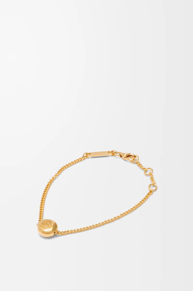 银质 Pebble 手链