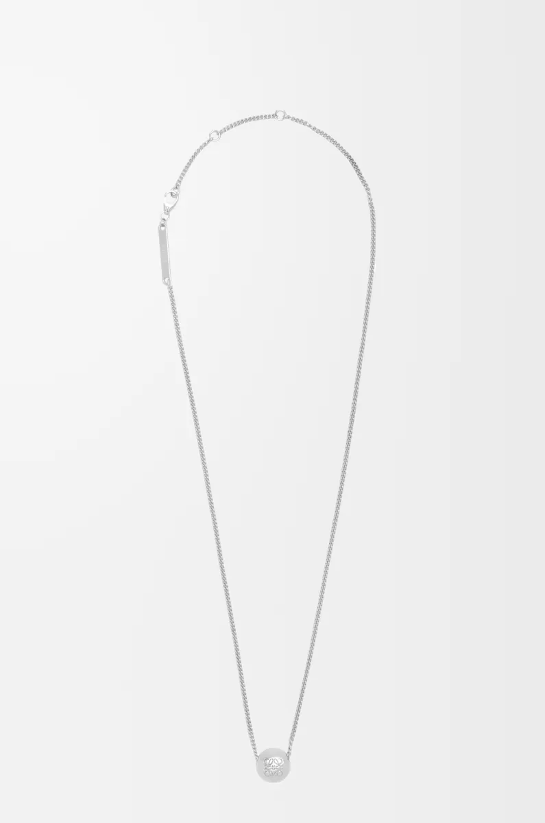 银质 Pebble 项链