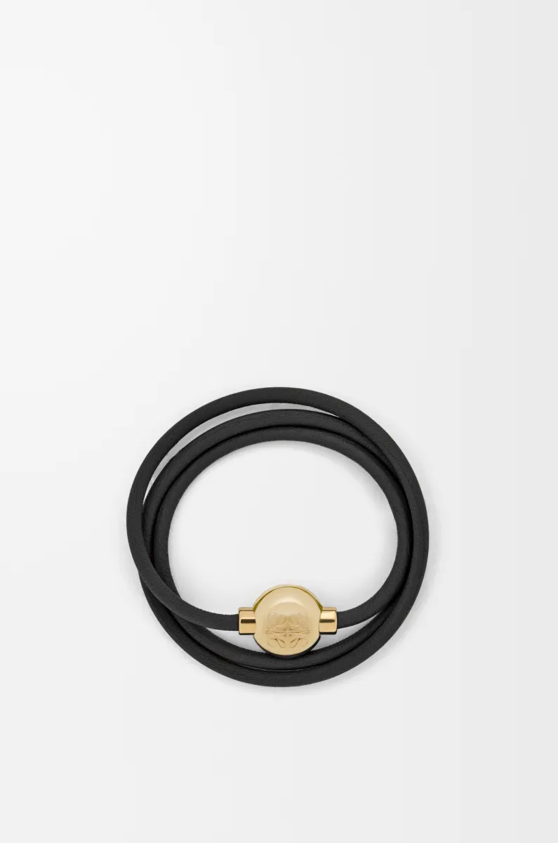 牛皮革 Pebble 手链