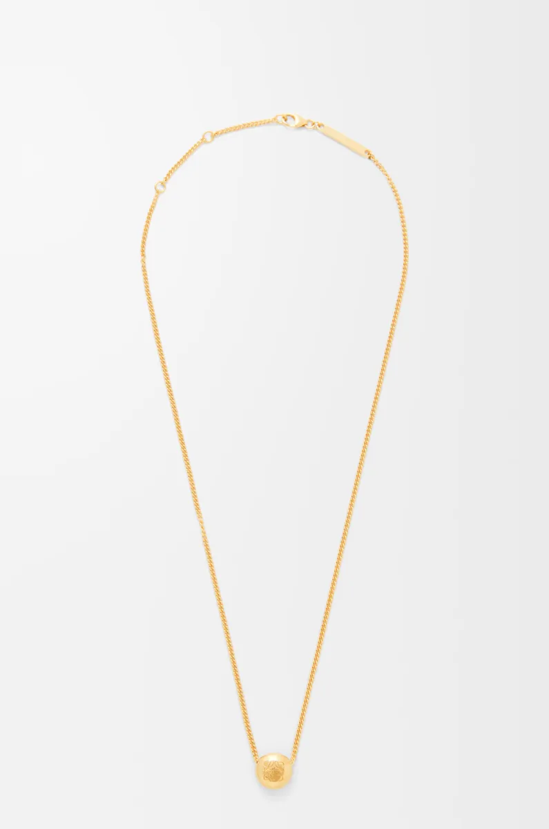 银质 Pebble 项链