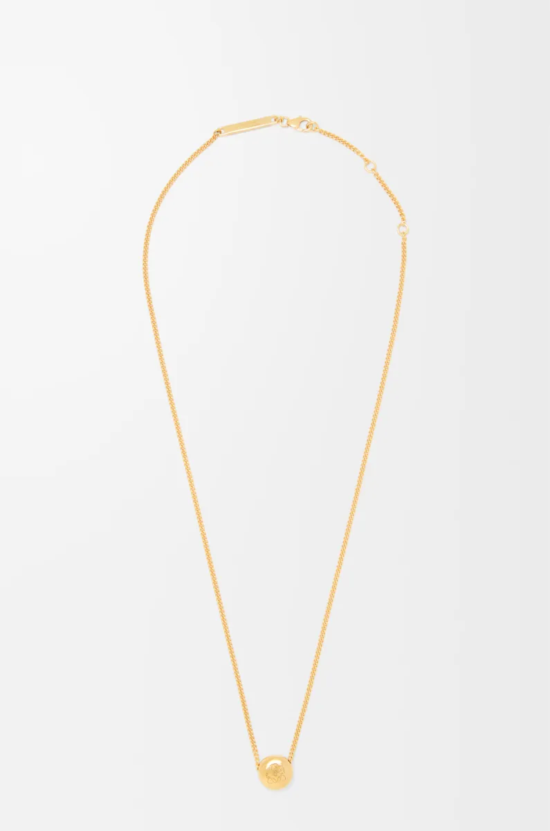 银质 Pebble 项链