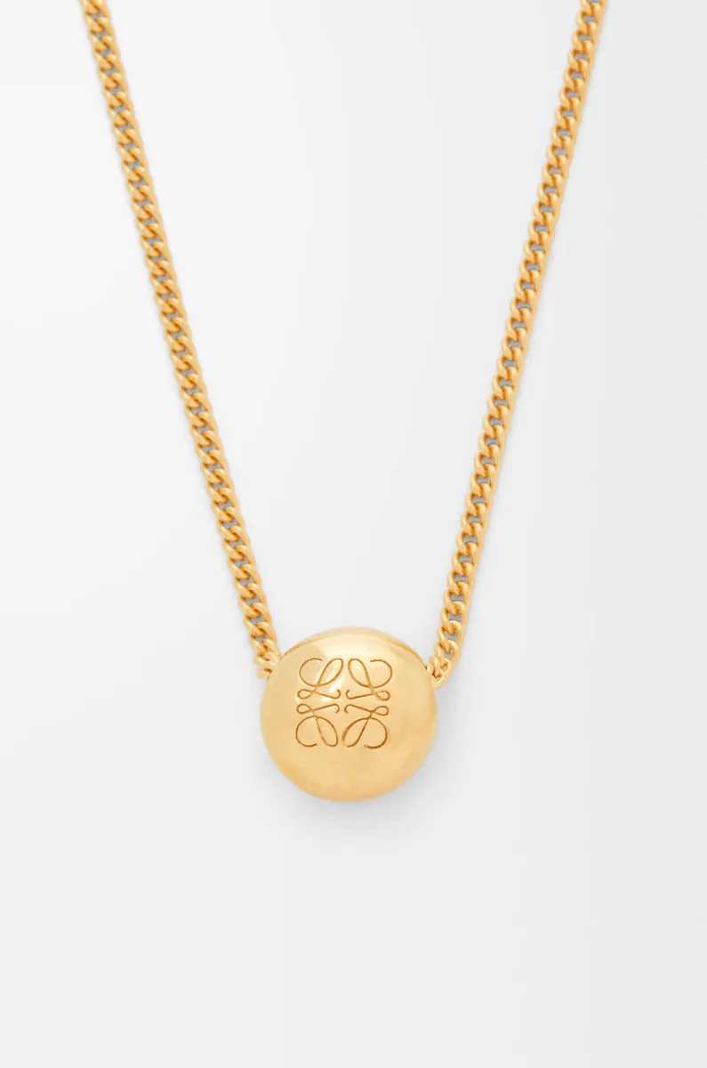 银质 Pebble 项链