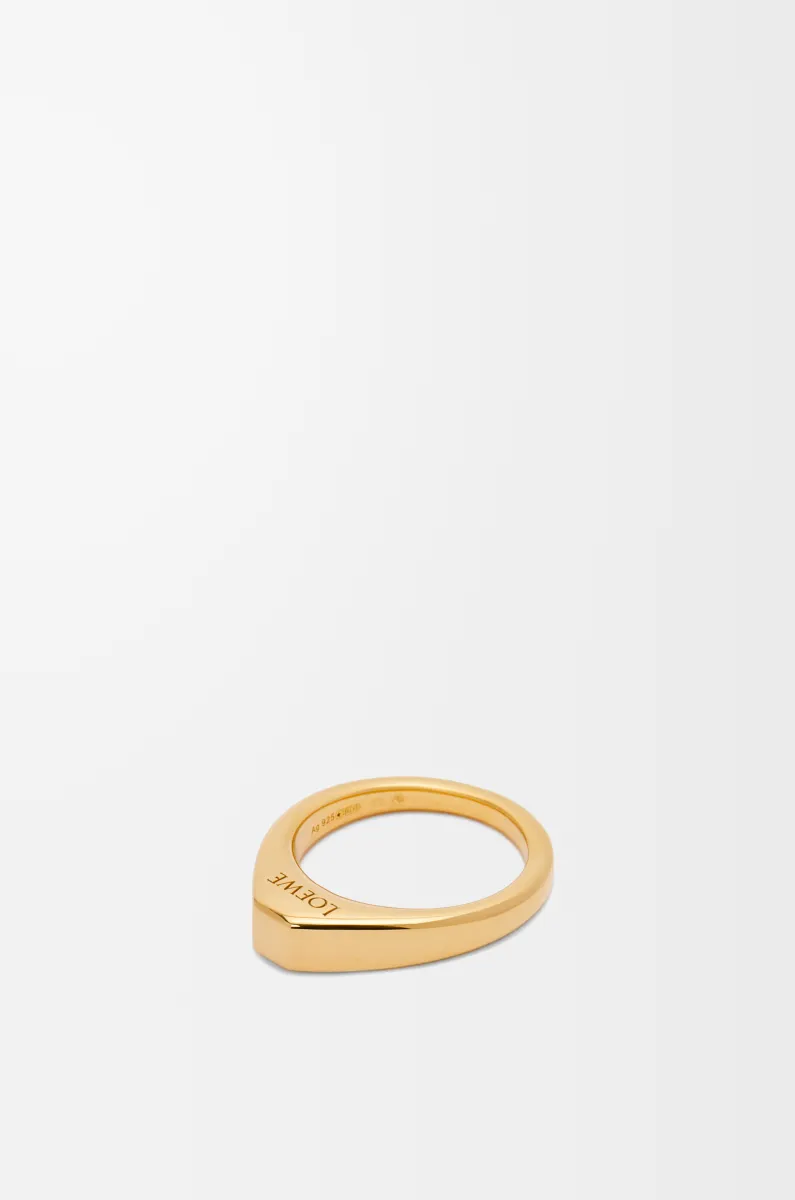 银质 Stirrup 戒指