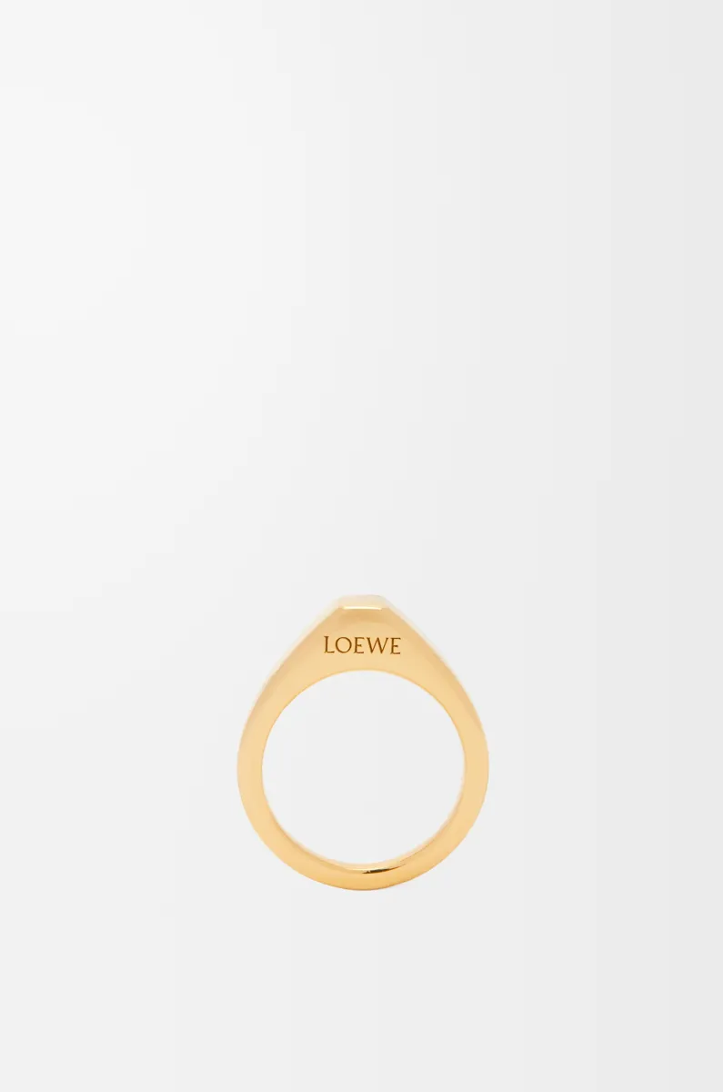 银质 Stirrup 戒指