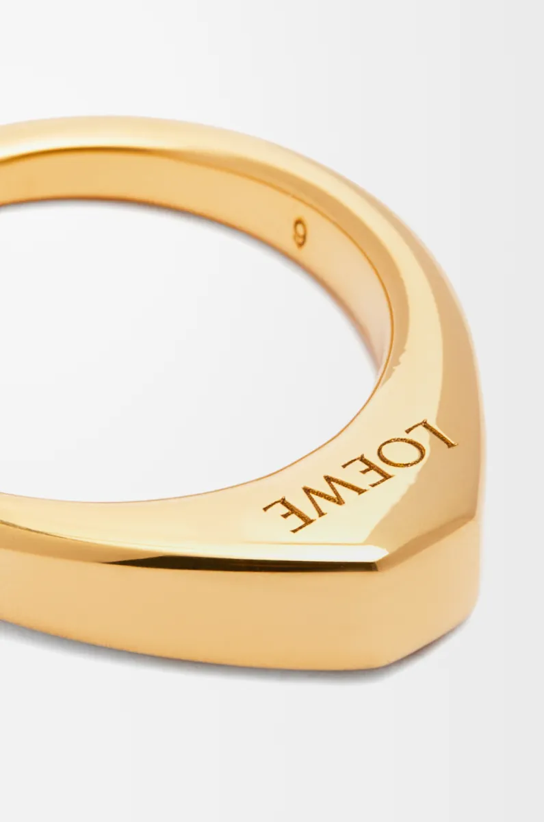 银质 Stirrup 戒指