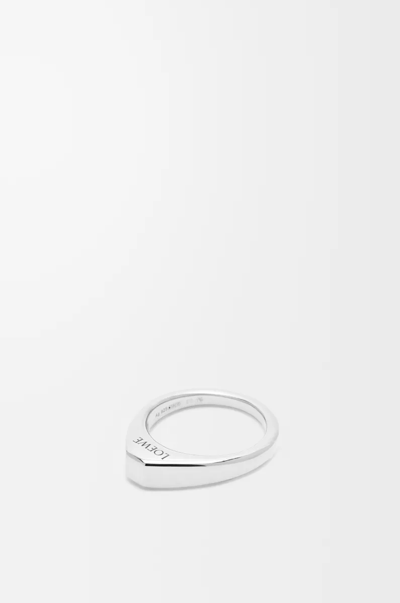 银质 Stirrup 戒指