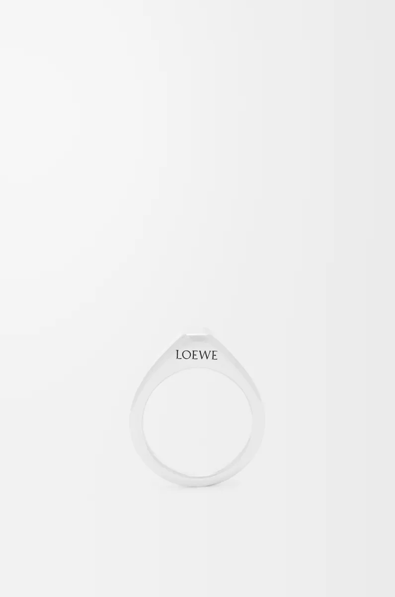 银质 Stirrup 戒指